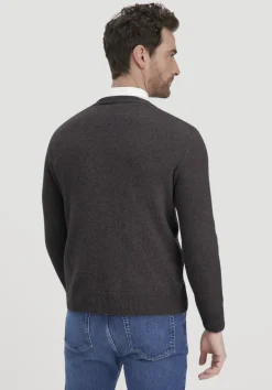 Strick Pullover Regular aus Bio-Merinowolle mit Bio-Baumwolle von hessnatur