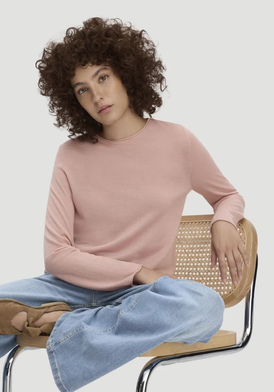 Strick Pullover Regular aus reiner Bio-Merinowolle von hessnatur