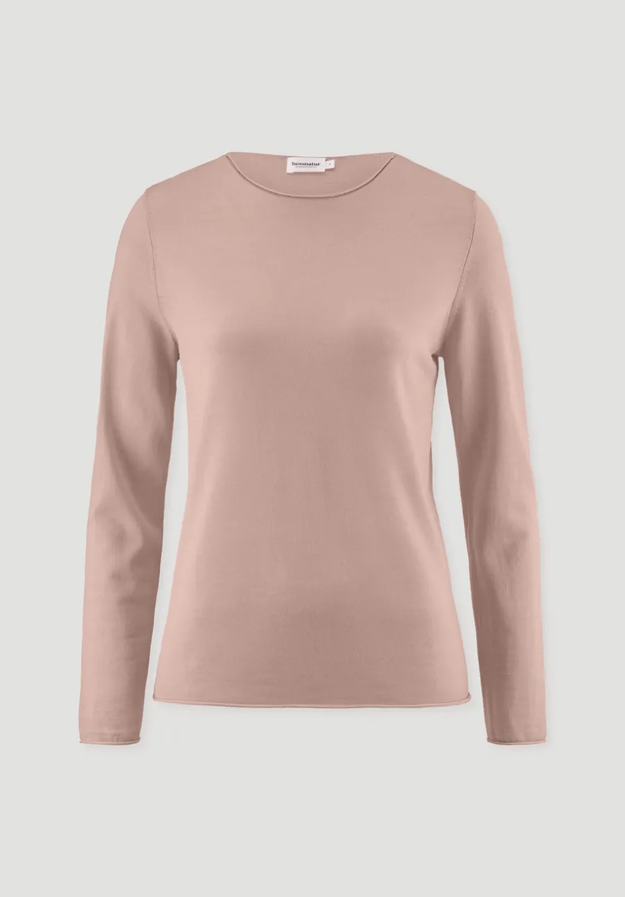 Strick Pullover Regular aus reiner Bio-Merinowolle von hessnatur
