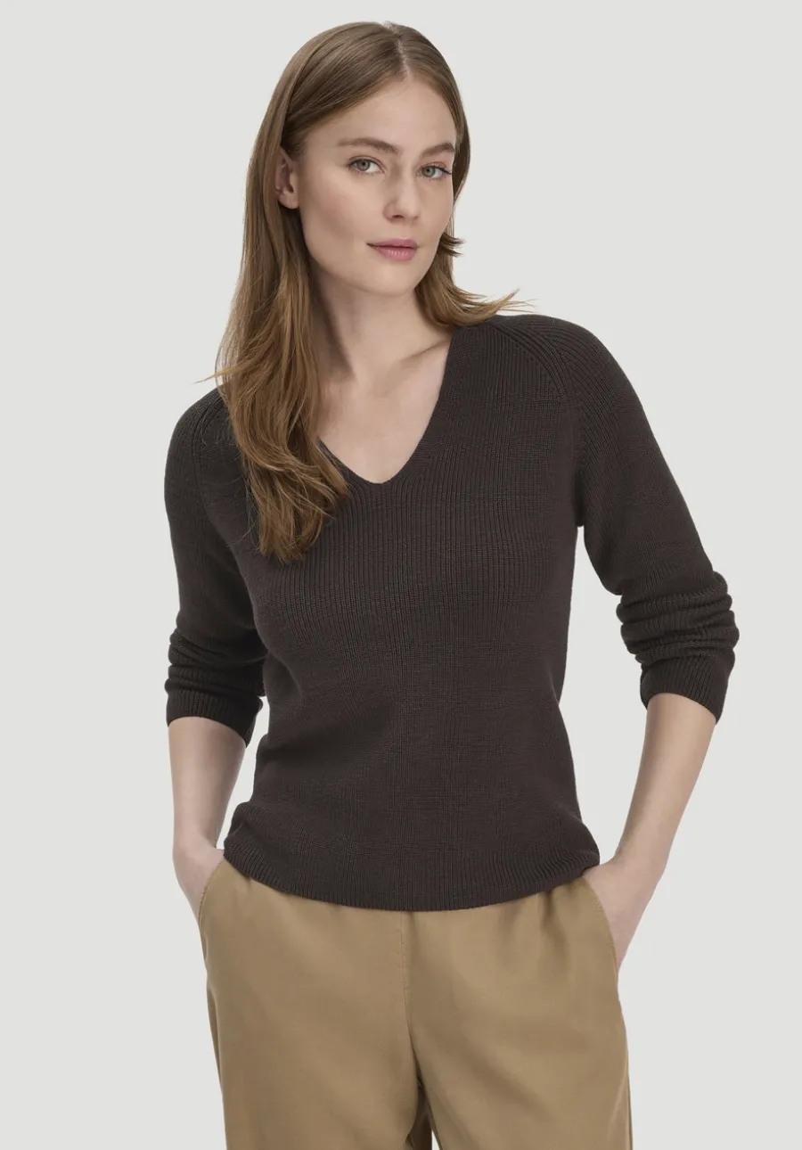 Strick Pullover Regular aus reiner Bio-Baumwolle von hessnatur