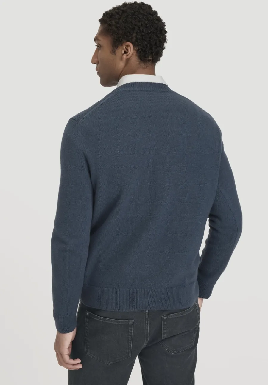 Strick Pullover Regular aus Bio-Merinowolle mit Bio-Baumwolle von hessnatur
