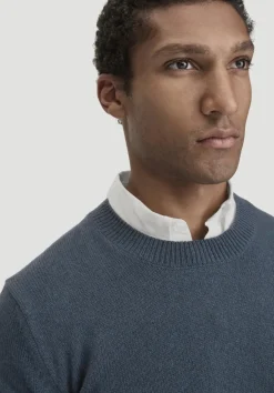 Strick Pullover Regular aus Bio-Merinowolle mit Bio-Baumwolle von hessnatur