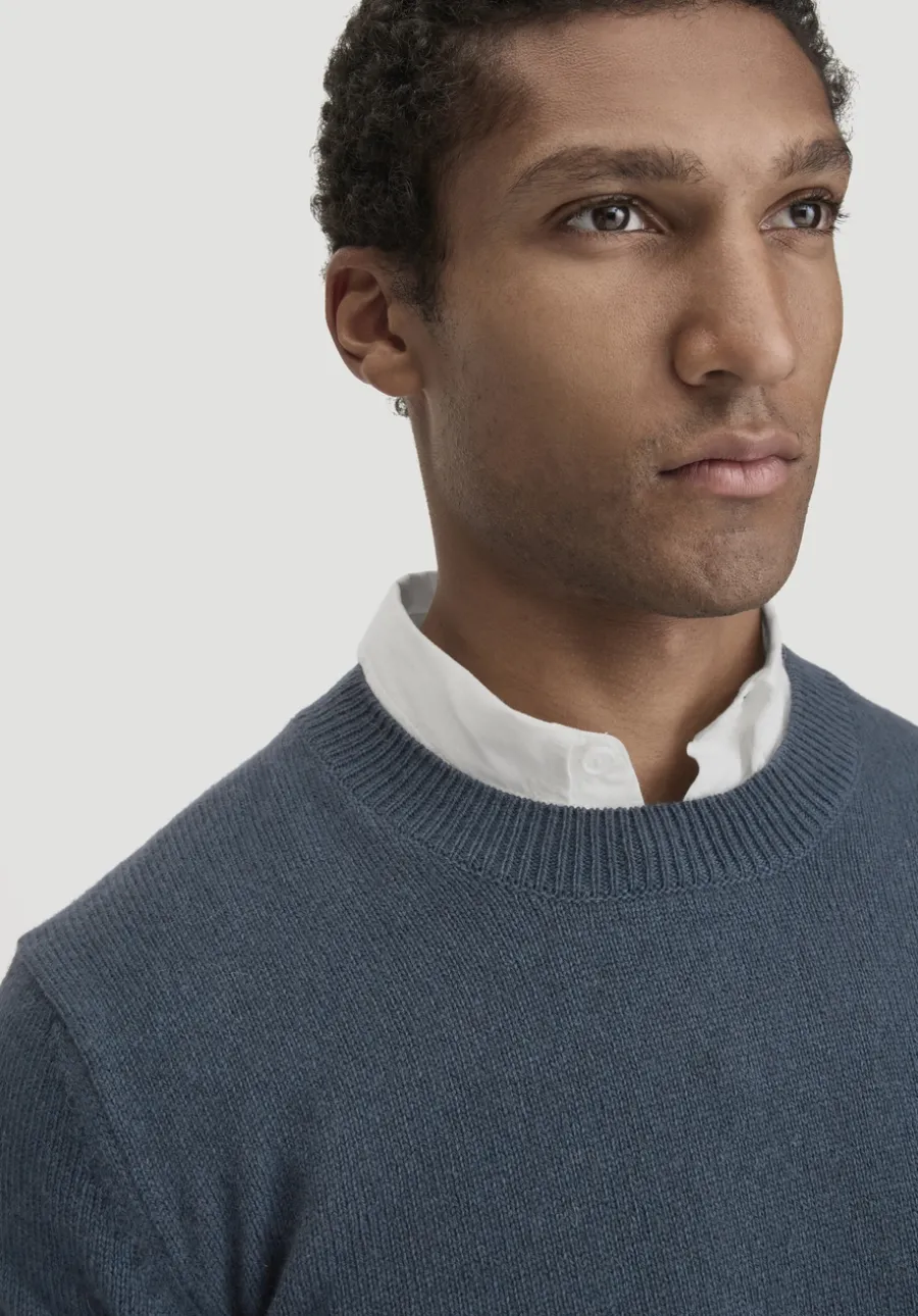 Strick Pullover Regular aus Bio-Merinowolle mit Bio-Baumwolle von hessnatur