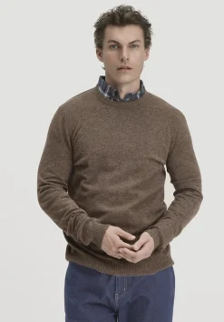 Strick Pullover Regular aus Bio-Merinowolle mit Cashmere von hessnatur