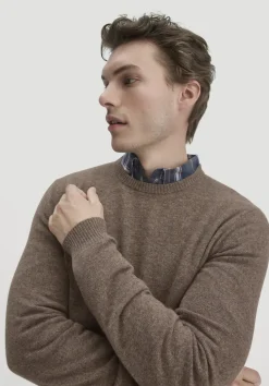 Strick Pullover Regular aus Bio-Merinowolle mit Cashmere von hessnatur