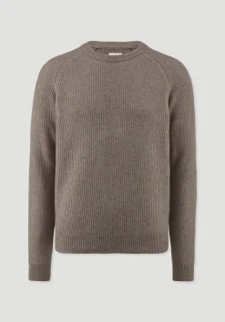 Strick Pullover Regular aus Bio-Baumwolle mit Bio-Merinowolle von hessnatur