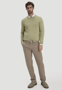 Strick Pullover Regular aus Bio-Merinowolle mit Bio-Baumwolle von hessnatur