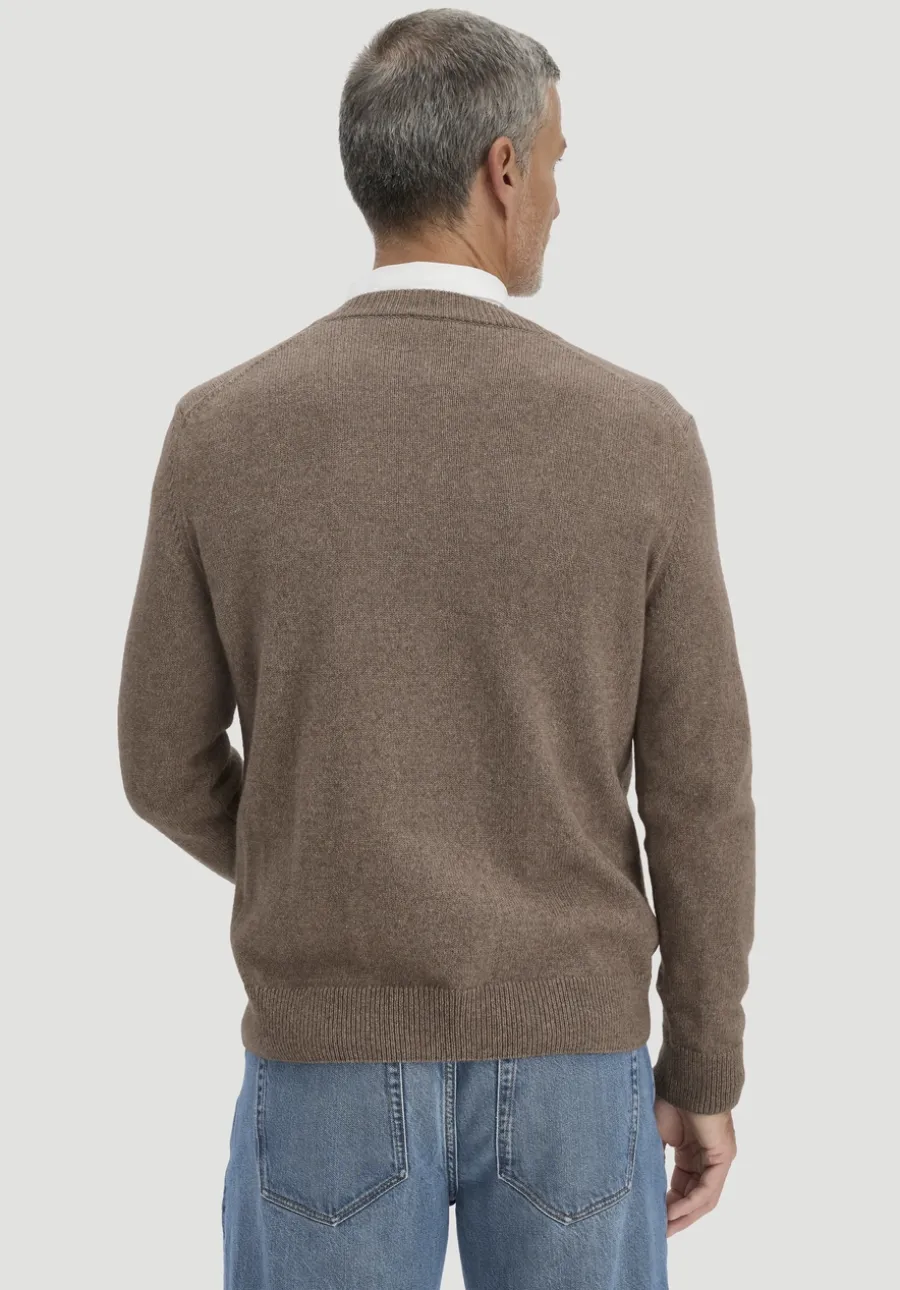 Strick Pullover Regular aus Bio-Merinowolle mit Bio-Baumwolle von hessnatur