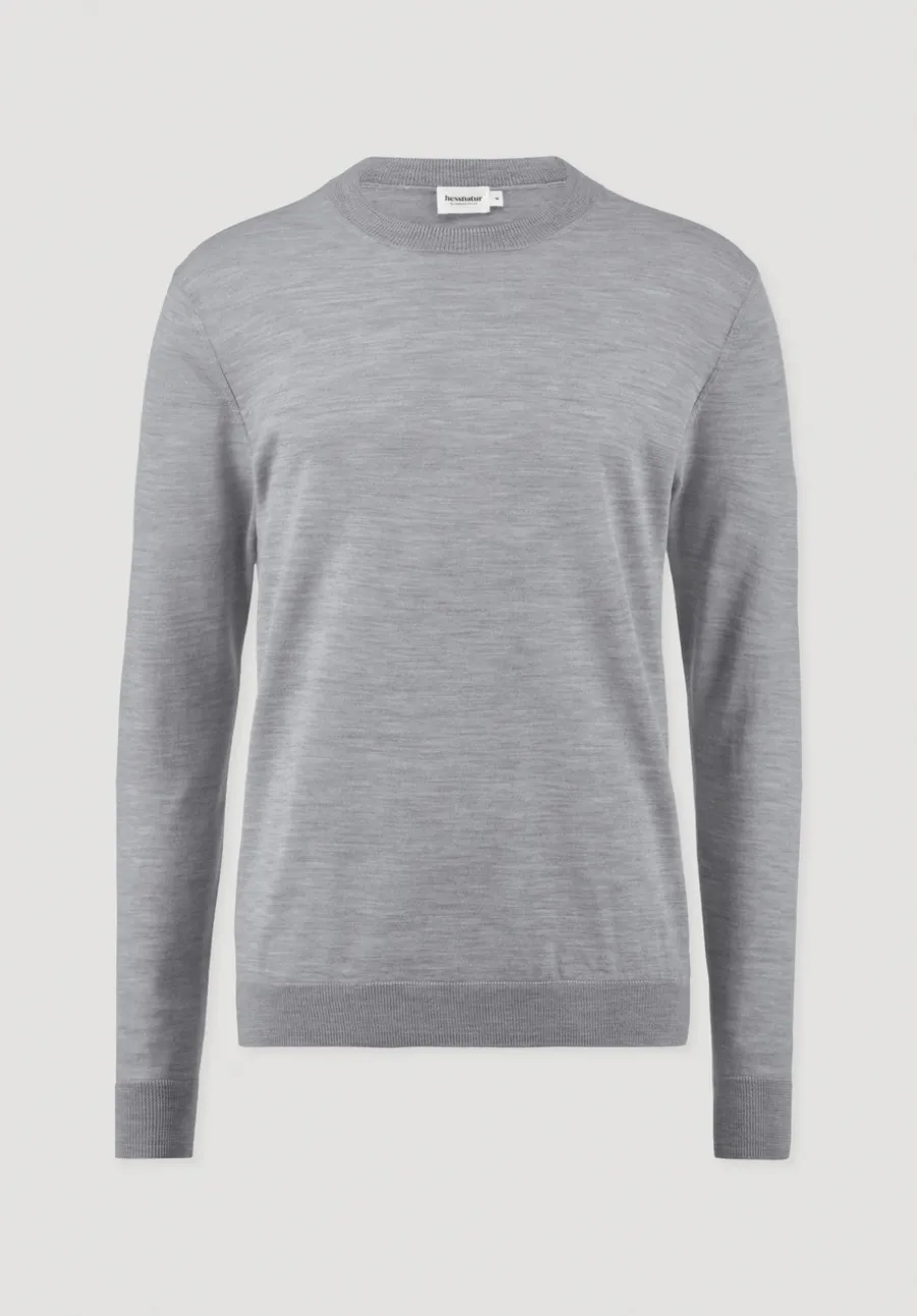 Strick Pullover Regular aus reiner Bio-Merinowolle von hessnatur