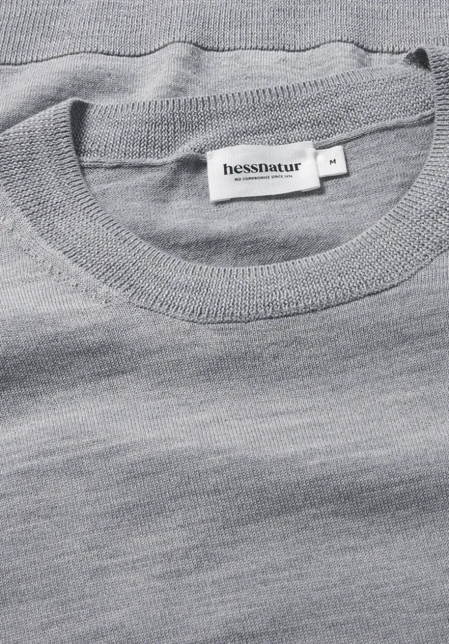Strick Pullover Regular aus reiner Bio-Merinowolle von hessnatur