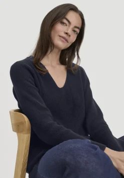 Strick Pullover Regular aus reiner Bio-Baumwolle von hessnatur