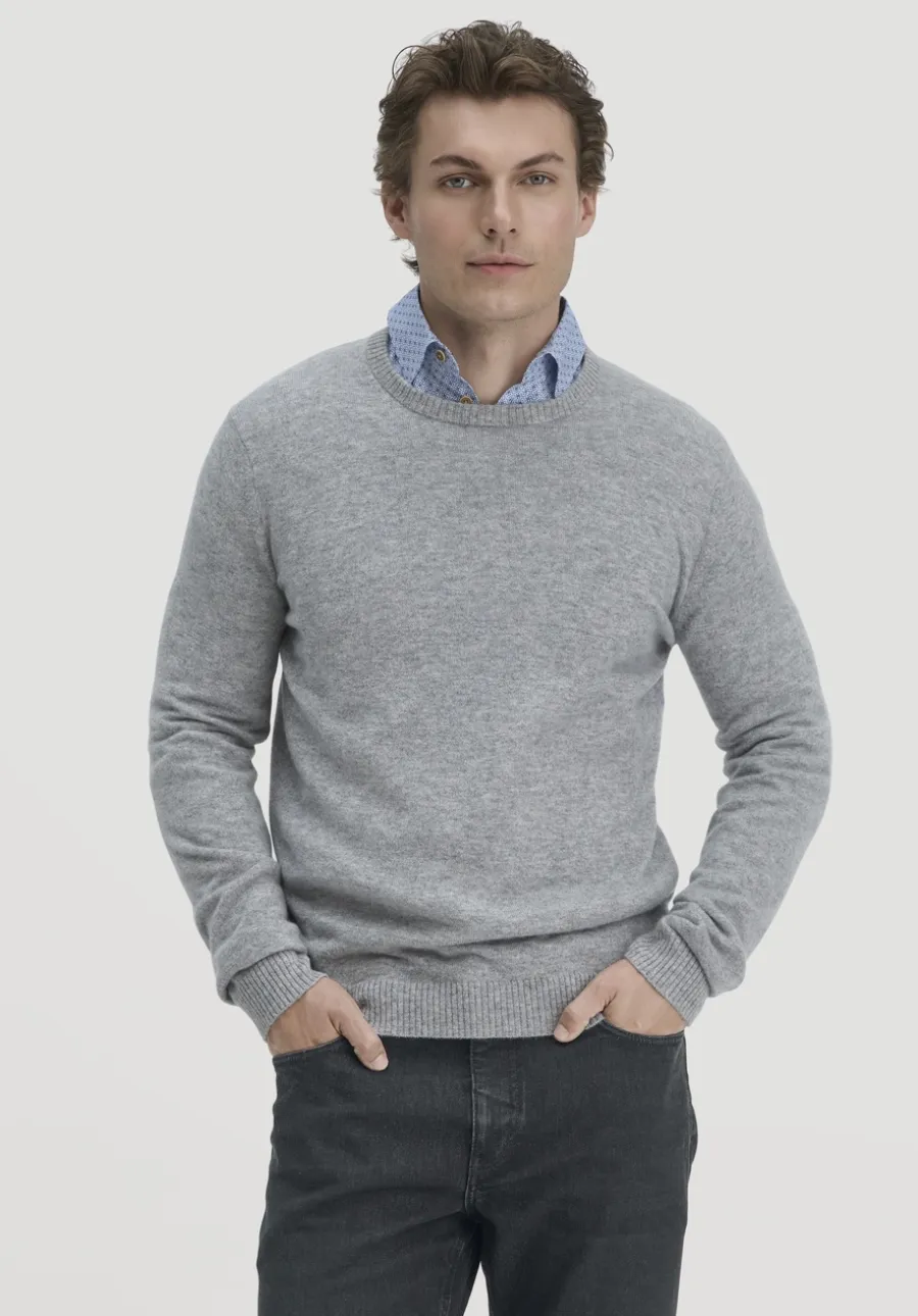 Strick Pullover Regular BETTER RECYCLING aus reinem Cashmere von hessnatur