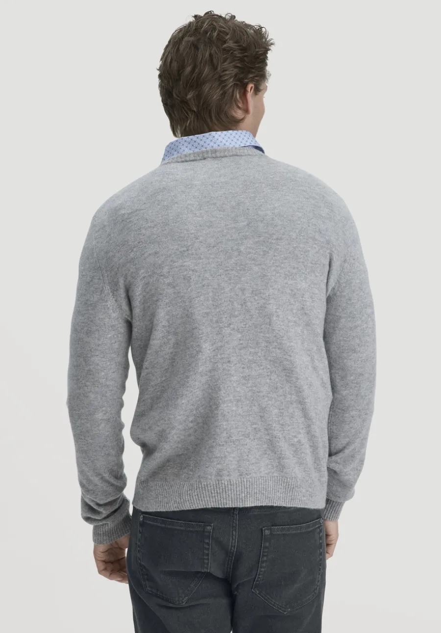 Strick Pullover Regular BETTER RECYCLING aus reinem Cashmere von hessnatur