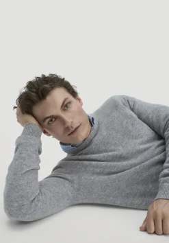 Strick Pullover Regular BETTER RECYCLING aus reinem Cashmere von hessnatur