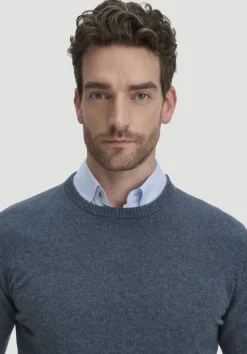 Strick Pullover Regular BETTER RECYCLING aus reinem Cashmere von hessnatur