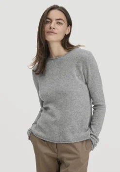 Strick Pullover Regular BETTER RECYCLING aus reinem Cashmere von hessnatur