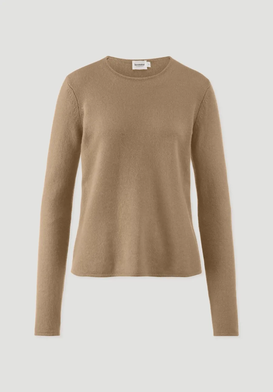 Strick Pullover Regular BETTER RECYCLING aus reinem Cashmere von hessnatur