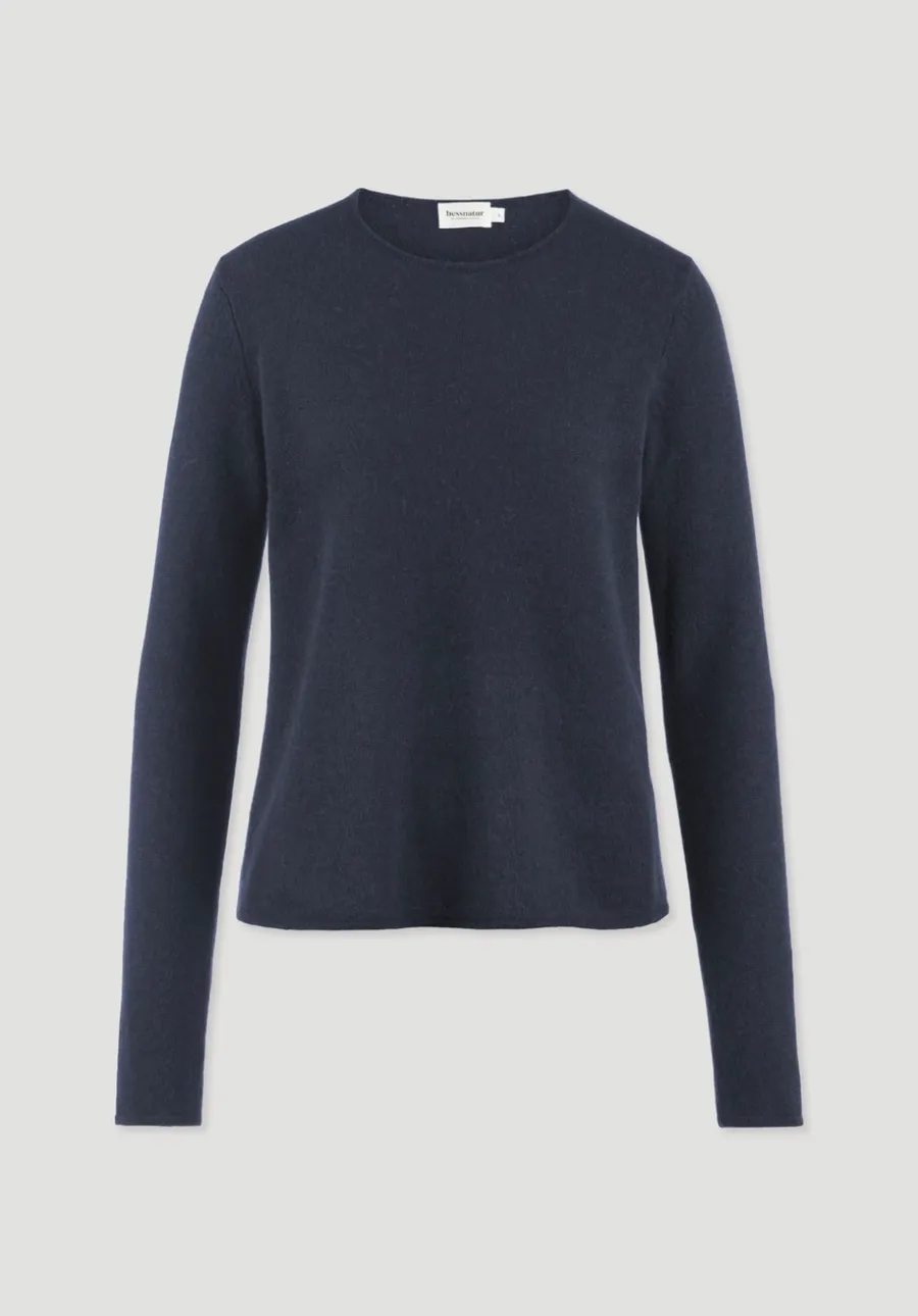 Strick Pullover Regular BETTER RECYCLING aus reinem Cashmere von hessnatur
