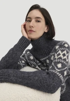 Strick Pullover Relaxed aus Alpaka mit Bio-Baumwolle von hessnatur