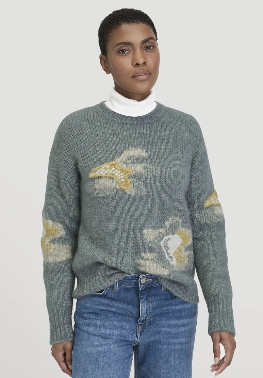 Strick Pullover Relaxed aus Alpaka mit Baumwolle von hessnatur