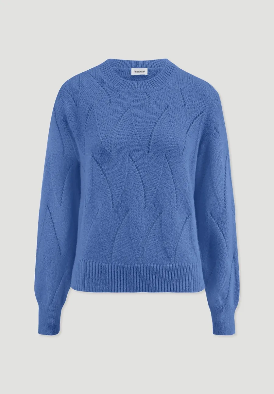 Strick Pullover Relaxed aus reinem Alpaka von hessnatur