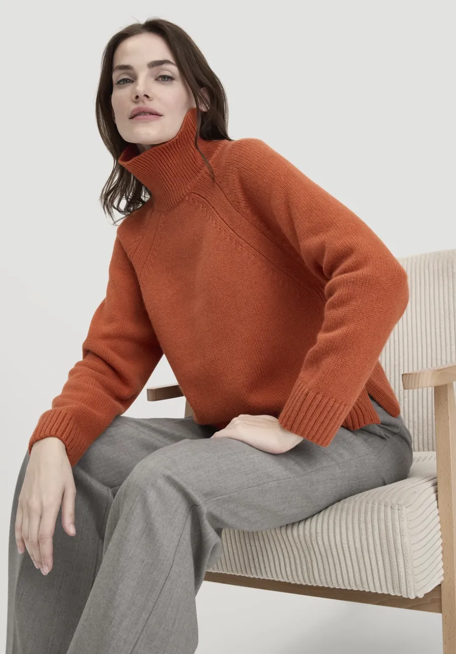 Strick Pullover Relaxed aus Bio-Merinowolle mit Bio-Baumwolle von hessnatur