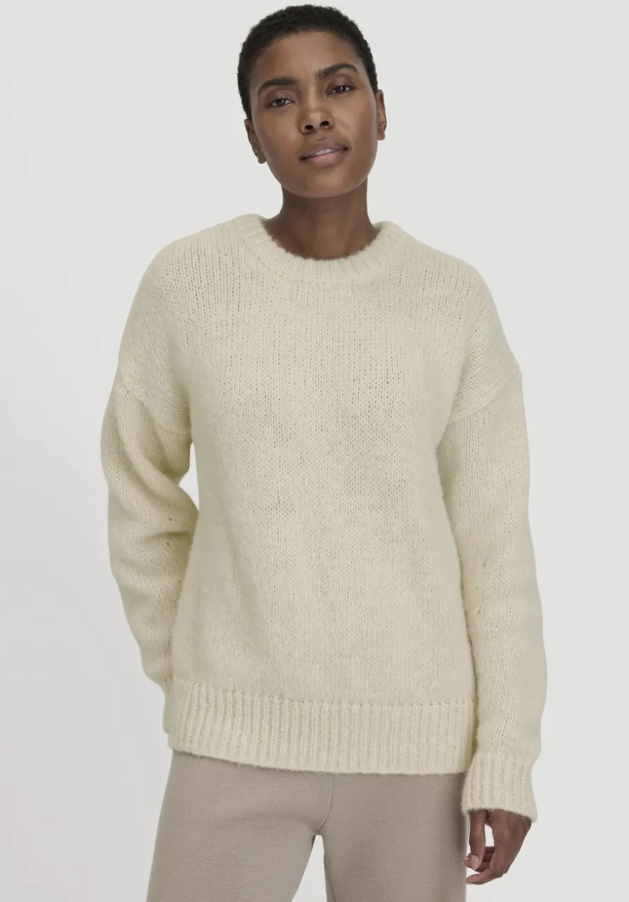 Strick Pullover Relaxed aus Alpaka mit Bio-Baumwolle von hessnatur