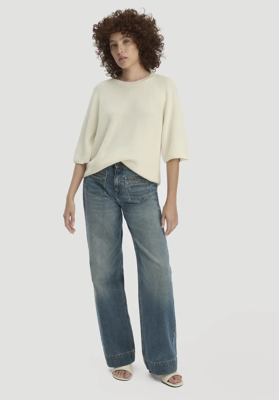 Strick Pullover Relaxed aus reiner Bio-Baumwolle von hessnatur