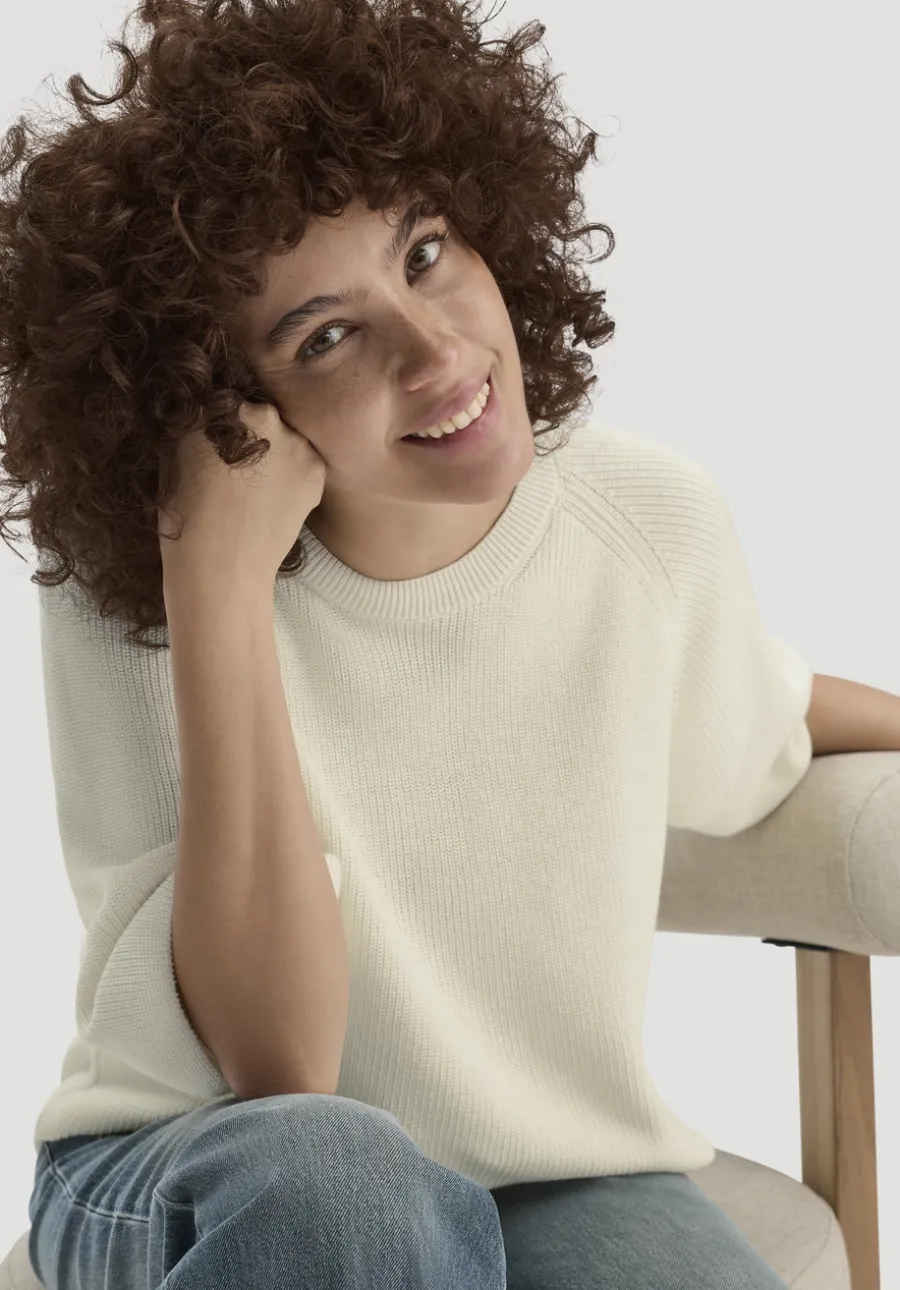 Strick Pullover Relaxed aus reiner Bio-Baumwolle von hessnatur