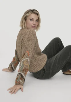 Strick Pullover Relaxed aus Alpaka mit Bio-Baumwolle von hessnatur