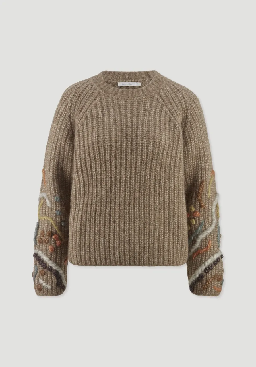 Strick Pullover Relaxed aus Alpaka mit Bio-Baumwolle von hessnatur
