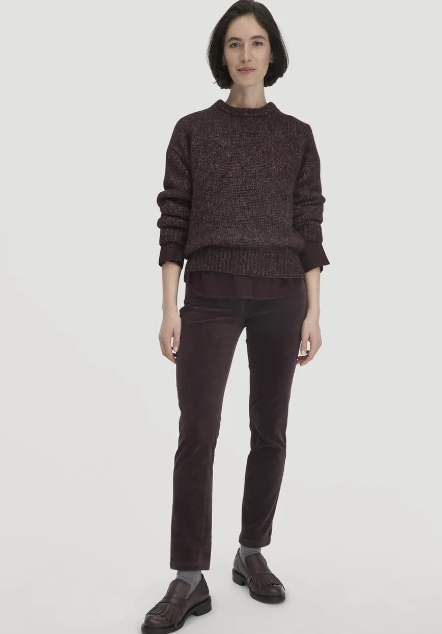 Strick Pullover Relaxed aus Alpaka mit Bio-Baumwolle von hessnatur