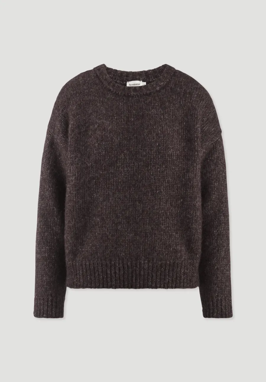 Strick Pullover Relaxed aus Alpaka mit Bio-Baumwolle von hessnatur