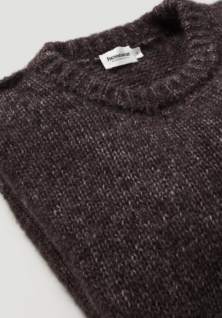 Strick Pullover Relaxed aus Alpaka mit Bio-Baumwolle von hessnatur
