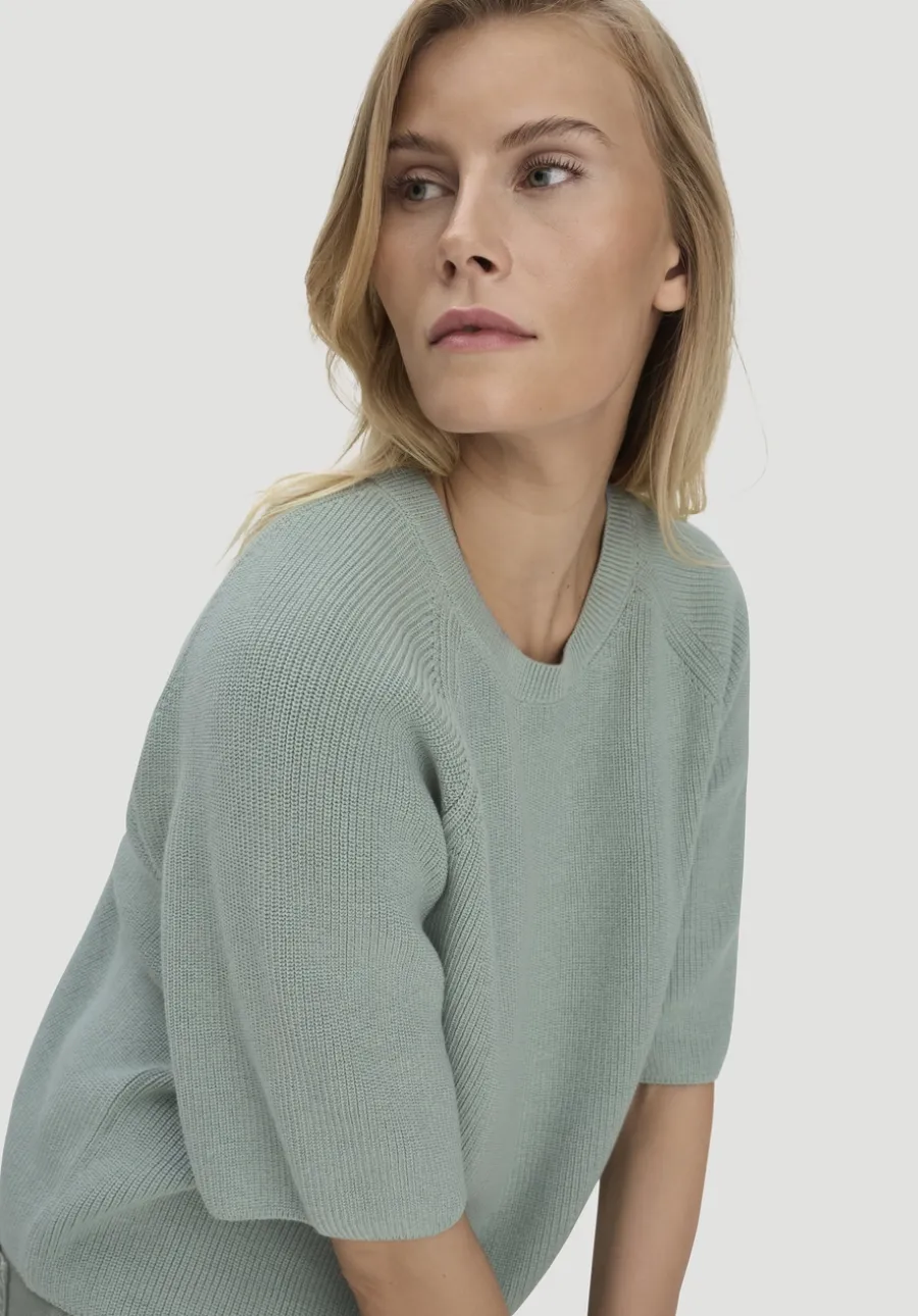 Strick Pullover Relaxed aus reiner Bio-Baumwolle von hessnatur