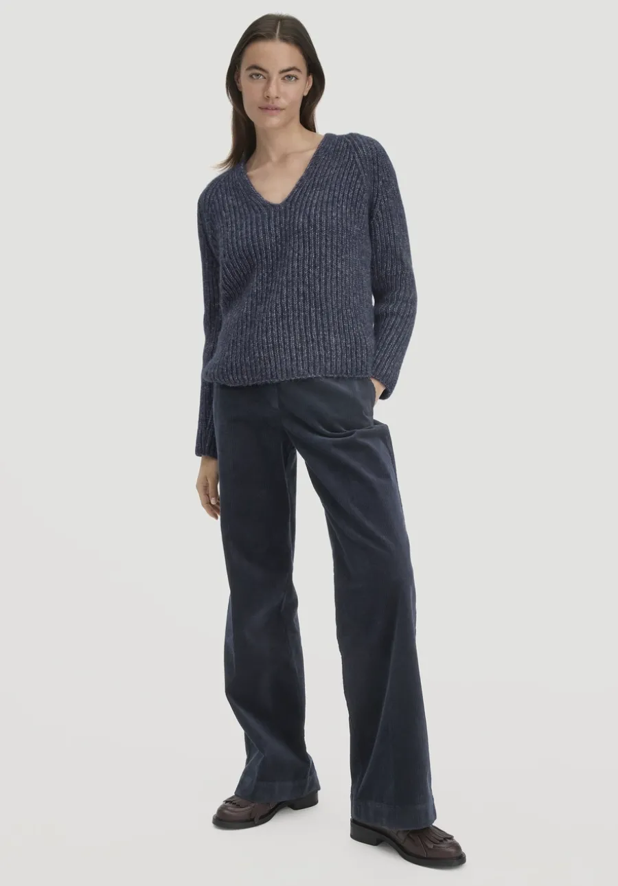 Strick Pullover Relaxed aus Alpaka mit Bio-Baumwolle von hessnatur