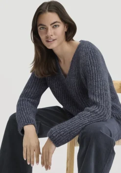 Strick Pullover Relaxed aus Alpaka mit Bio-Baumwolle von hessnatur