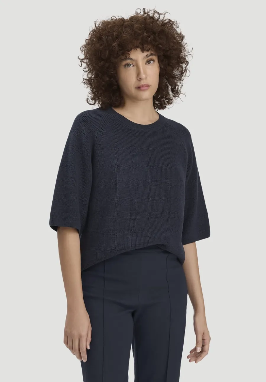 Strick Pullover Relaxed aus reiner Bio-Baumwolle von hessnatur