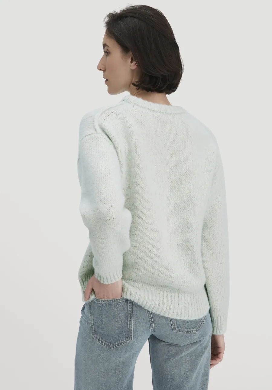 Strick Pullover Relaxed aus Alpaka mit Bio-Baumwolle von hessnatur