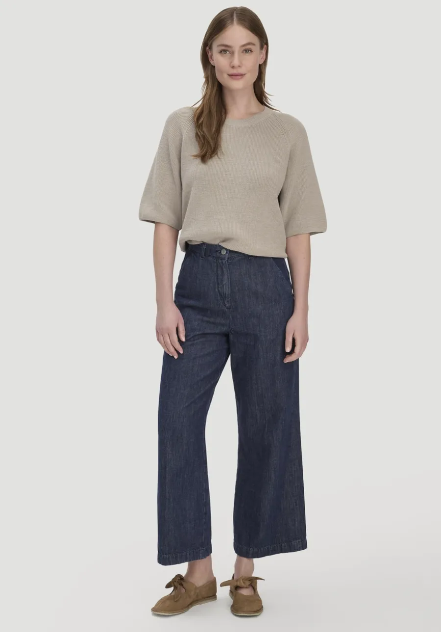 Strick Pullover Relaxed aus reiner Bio-Baumwolle von hessnatur