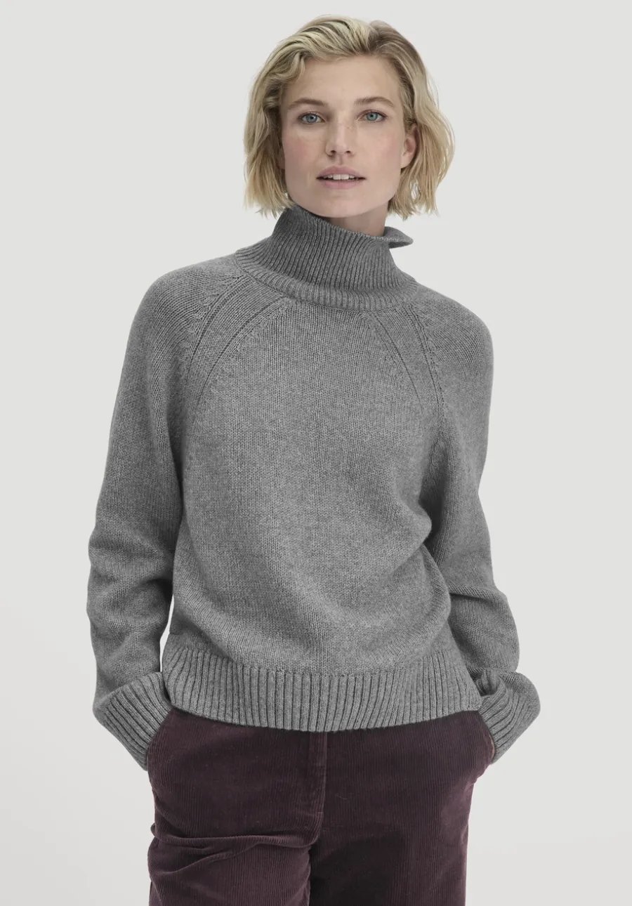 Strick Pullover Relaxed aus Bio-Merinowolle mit Bio-Baumwolle von hessnatur