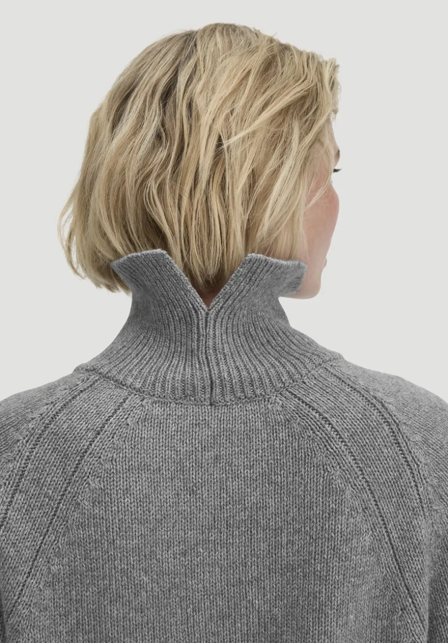 Strick Pullover Relaxed aus Bio-Merinowolle mit Bio-Baumwolle von hessnatur