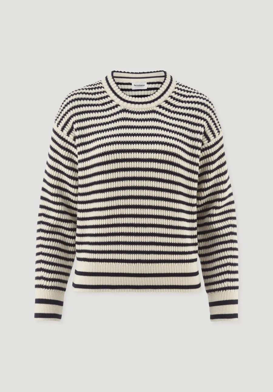 Strick Pullover Relaxed aus reiner Bio-Baumwolle von hessnatur