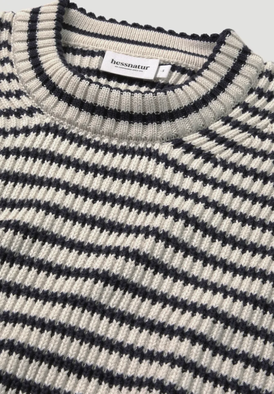 Strick Pullover Relaxed aus reiner Bio-Baumwolle von hessnatur
