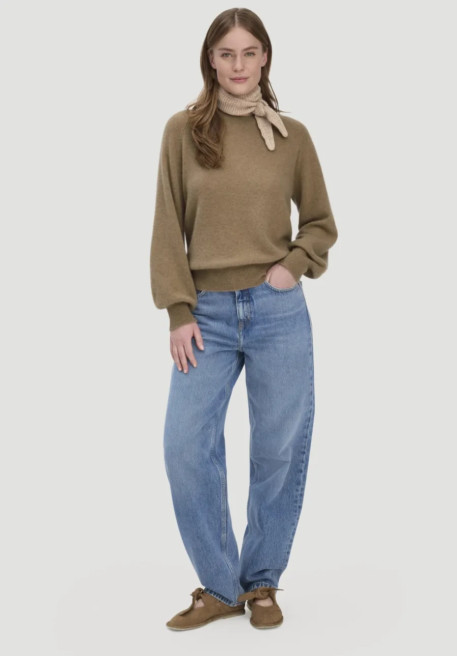 Strick Pullover Relaxed BETTER RECYCLING aus reinem Cashmere von hessnatur