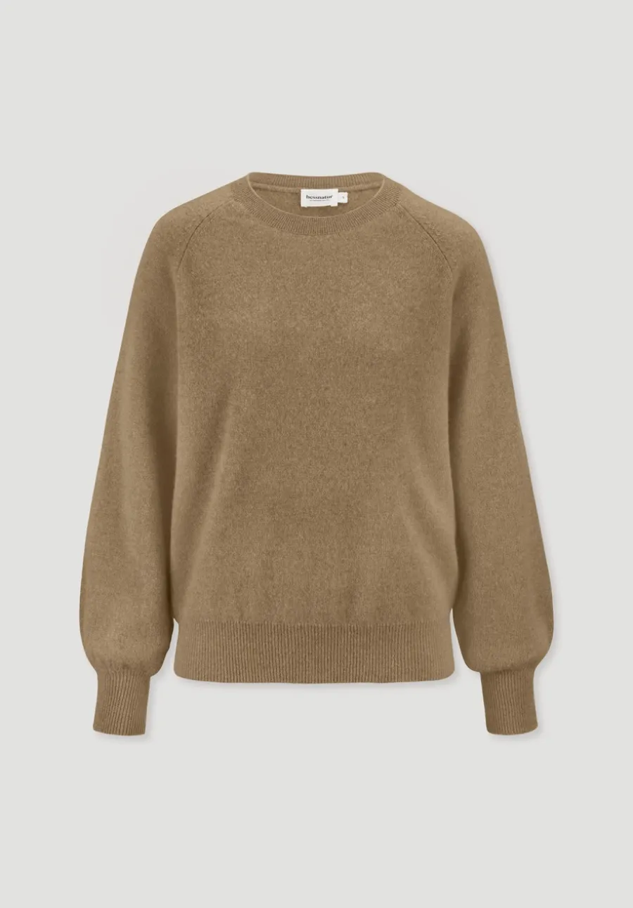 Strick Pullover Relaxed BETTER RECYCLING aus reinem Cashmere von hessnatur