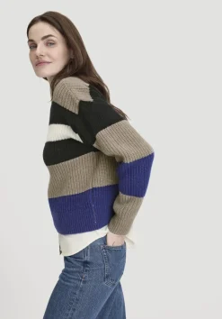 Strick Pullover Relaxed BETTER RECYCLING aus reiner Bio-Merinowolle von hessnatur