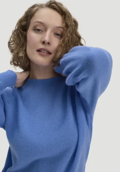 Strick Pullover Relaxed BETTER RECYCLING aus reinem Cashmere von hessnatur