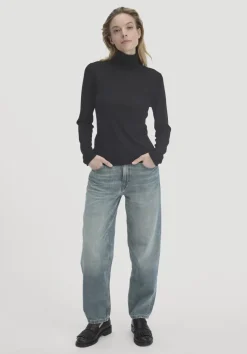 Strick Rollkragen Pullover Slim aus reiner Bio-Merinowolle von hessnatur