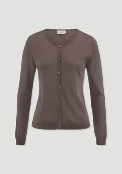 Strickjacke Regular aus TENCEL™ Lyocell mit Bio-Baumwolle von hessnatur